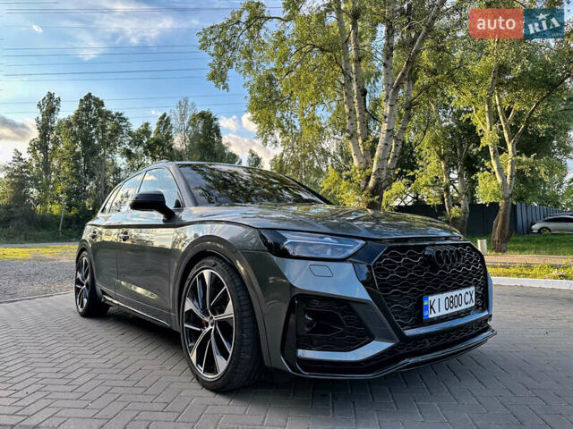 Серый Ауди SQ5, объемом двигателя 3 л и пробегом 48 тыс. км за 52999 $, фото 2 на Automoto.ua
