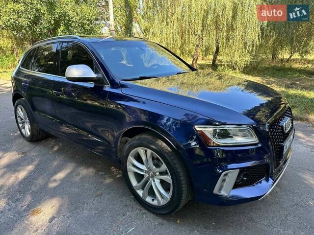 Синий Ауди SQ5, объемом двигателя 3 л и пробегом 341 тыс. км за 16800 $, фото 1 на Automoto.ua