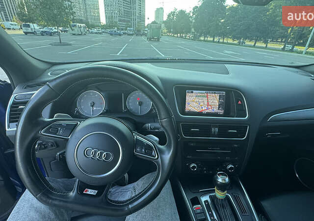 Синий Ауди SQ5, объемом двигателя 3 л и пробегом 155 тыс. км за 28500 $, фото 8 на Automoto.ua