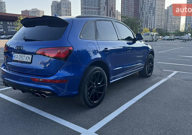 Синий Ауди SQ5, объемом двигателя 3 л и пробегом 155 тыс. км за 28500 $, фото 6 на Automoto.ua