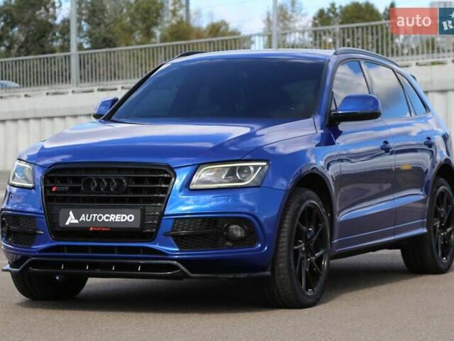 Синий Ауди SQ5, объемом двигателя 3 л и пробегом 156 тыс. км за 25500 $, фото 3 на Automoto.ua