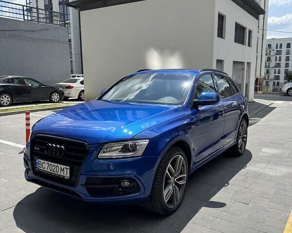 Синій Ауді SQ5, об'ємом двигуна 3 л та пробігом 147 тис. км за 23700 $, фото 1 на Automoto.ua