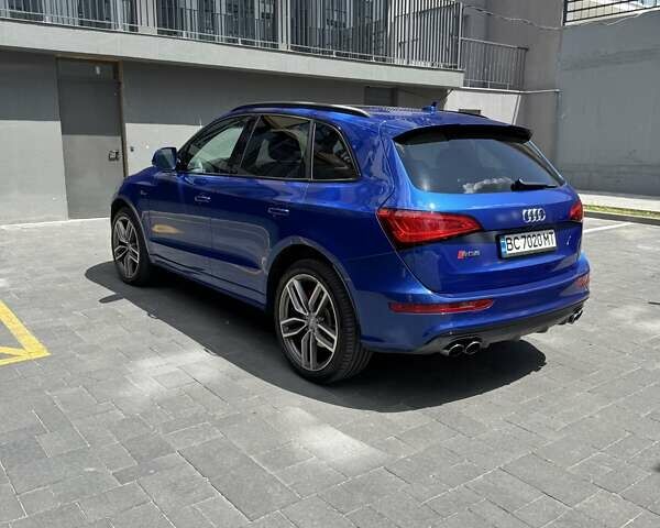 Синій Ауді SQ5, об'ємом двигуна 3 л та пробігом 147 тис. км за 23700 $, фото 2 на Automoto.ua