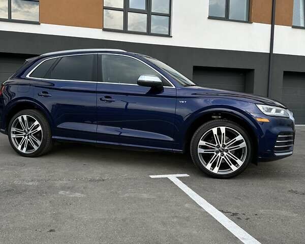 Синий Ауди SQ5, объемом двигателя 3 л и пробегом 120 тыс. км за 30800 $, фото 1 на Automoto.ua