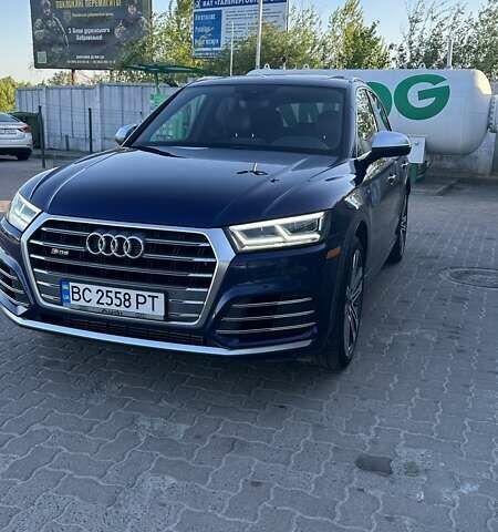 Синий Ауди SQ5, объемом двигателя 3 л и пробегом 130 тыс. км за 35800 $, фото 1 на Automoto.ua