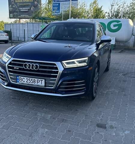 Синій Ауді SQ5, об'ємом двигуна 3 л та пробігом 130 тис. км за 35800 $, фото 1 на Automoto.ua