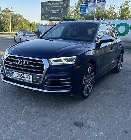 Синій Ауді SQ5, об'ємом двигуна 3 л та пробігом 130 тис. км за 35800 $, фото 3 на Automoto.ua