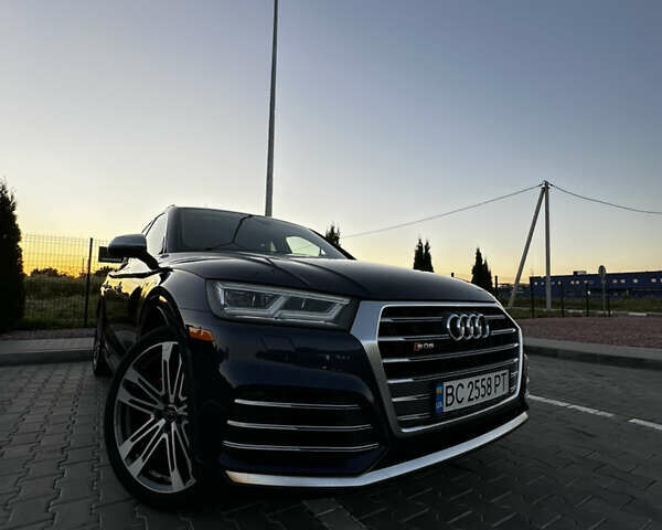 Синій Ауді SQ5, об'ємом двигуна 3 л та пробігом 150 тис. км за 27800 $, фото 6 на Automoto.ua