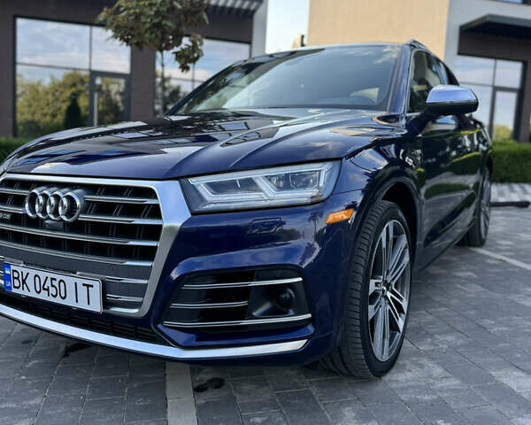 Синий Ауди SQ5, объемом двигателя 3 л и пробегом 192 тыс. км за 28900 $, фото 1 на Automoto.ua