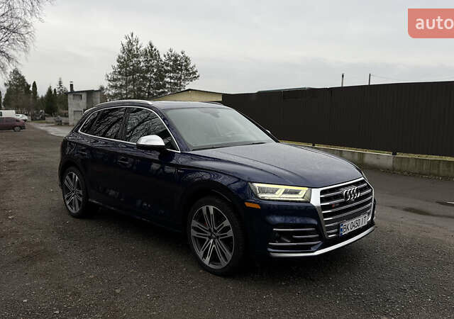 Синий Ауди SQ5, объемом двигателя 3 л и пробегом 196 тыс. км за 29000 $, фото 11 на Automoto.ua