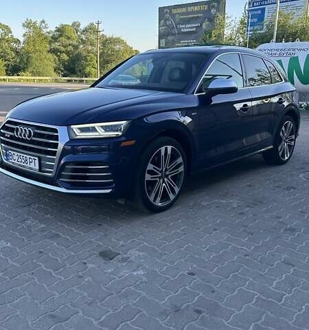 Синій Ауді SQ5, об'ємом двигуна 3 л та пробігом 130 тис. км за 35800 $, фото 7 на Automoto.ua