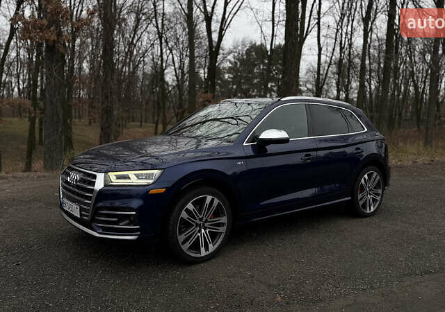Синий Ауди SQ5, объемом двигателя 3 л и пробегом 196 тыс. км за 29000 $, фото 1 на Automoto.ua