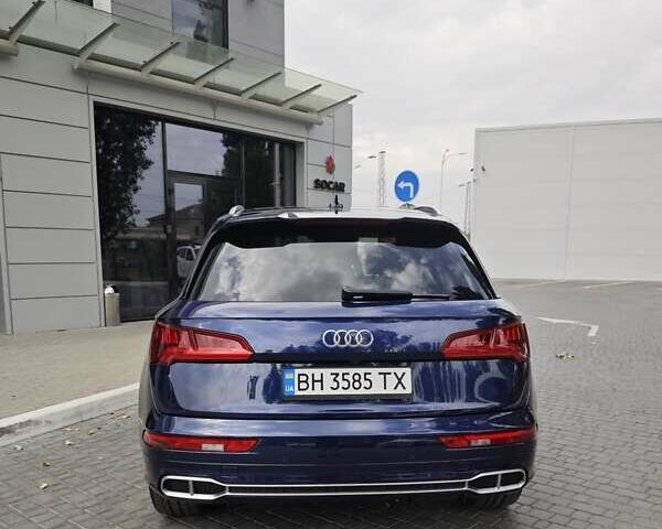 Синий Ауди SQ5, объемом двигателя 3 л и пробегом 80 тыс. км за 39500 $, фото 3 на Automoto.ua