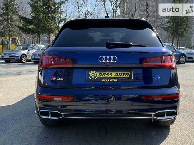 Синій Ауді SQ5, об'ємом двигуна 3 л та пробігом 38 тис. км за 45500 $, фото 5 на Automoto.ua