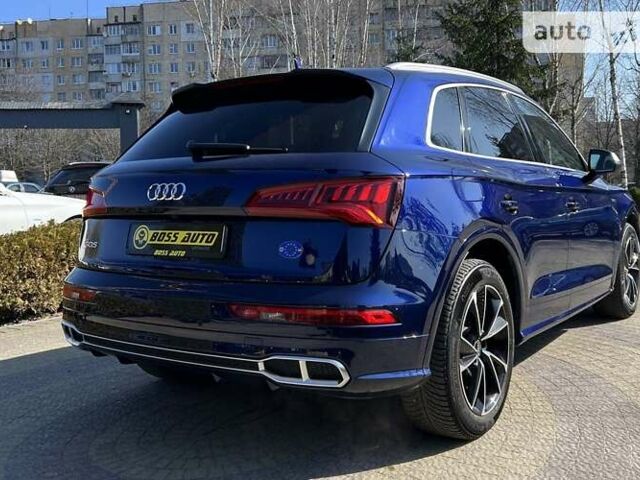 Синій Ауді SQ5, об'ємом двигуна 3 л та пробігом 38 тис. км за 45500 $, фото 6 на Automoto.ua