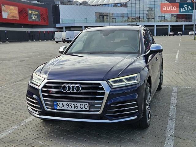 Синій Ауді SQ5, об'ємом двигуна 3 л та пробігом 91 тис. км за 29500 $, фото 2 на Automoto.ua