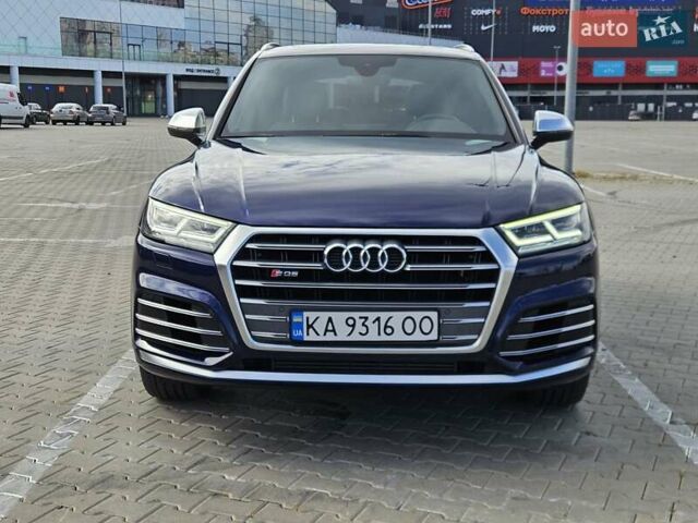 Синій Ауді SQ5, об'ємом двигуна 3 л та пробігом 91 тис. км за 29500 $, фото 12 на Automoto.ua