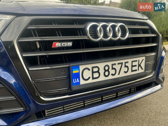 Синий Ауди SQ5, объемом двигателя 3 л и пробегом 28 тыс. км за 36900 $, фото 3 на Automoto.ua