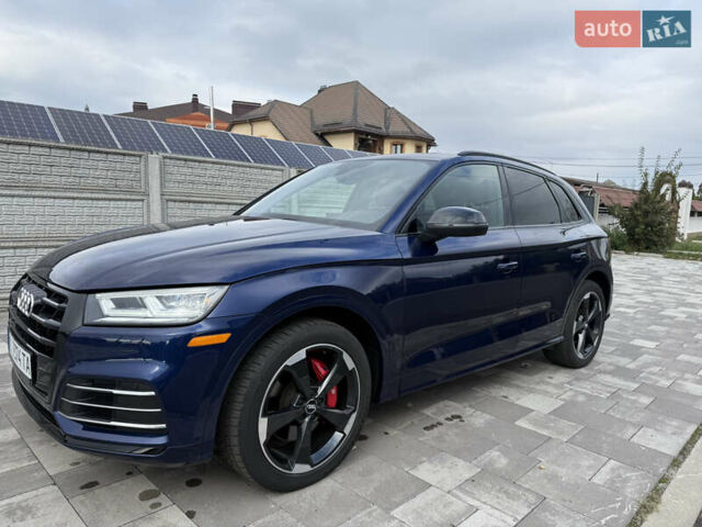 Синий Ауди SQ5, объемом двигателя 3 л и пробегом 110 тыс. км за 31999 $, фото 1 на Automoto.ua