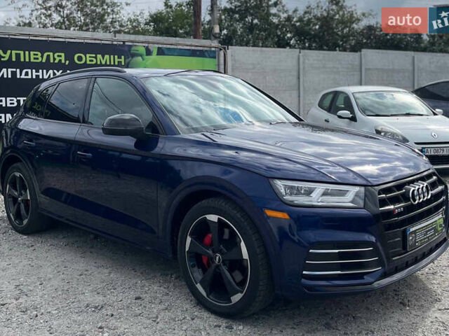Синий Ауди SQ5, объемом двигателя 3 л и пробегом 108 тыс. км за 38500 $, фото 2 на Automoto.ua