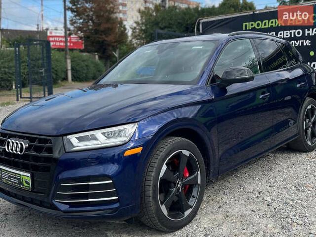 Синий Ауди SQ5, объемом двигателя 3 л и пробегом 108 тыс. км за 38500 $, фото 1 на Automoto.ua