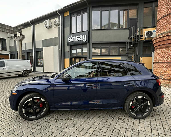 Синий Ауди SQ5, объемом двигателя 3 л и пробегом 82 тыс. км за 38500 $, фото 1 на Automoto.ua