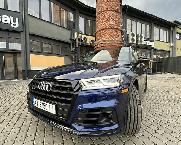 Синий Ауди SQ5, объемом двигателя 3 л и пробегом 82 тыс. км за 38500 $, фото 3 на Automoto.ua
