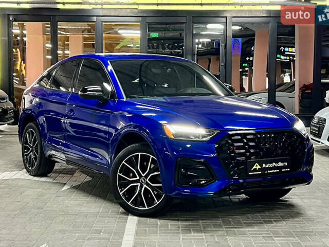 Синій Ауді SQ5, об'ємом двигуна 3 л та пробігом 57 тис. км за 43000 $, фото 1 на Automoto.ua