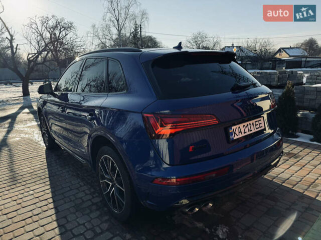 Синий Ауди SQ5, объемом двигателя 3 л и пробегом 49 тыс. км за 38500 $, фото 4 на Automoto.ua