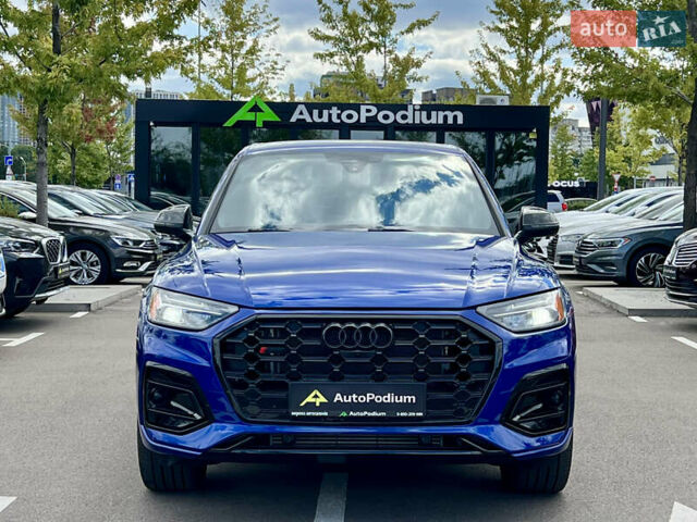 Синий Ауди SQ5, объемом двигателя 3 л и пробегом 57 тыс. км за 42800 $, фото 3 на Automoto.ua