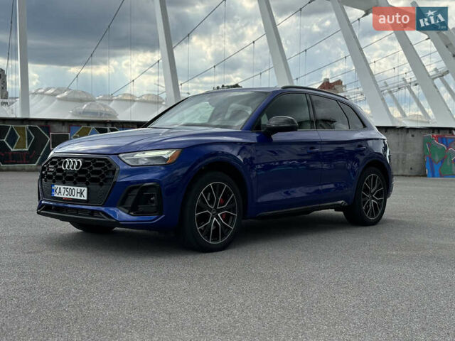 Синий Ауди SQ5, объемом двигателя 3 л и пробегом 76 тыс. км за 40900 $, фото 1 на Automoto.ua