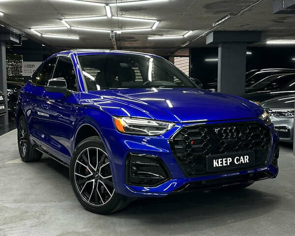 Синий Ауди SQ5, объемом двигателя 3 л и пробегом 56 тыс. км за 45700 $, фото 1 на Automoto.ua