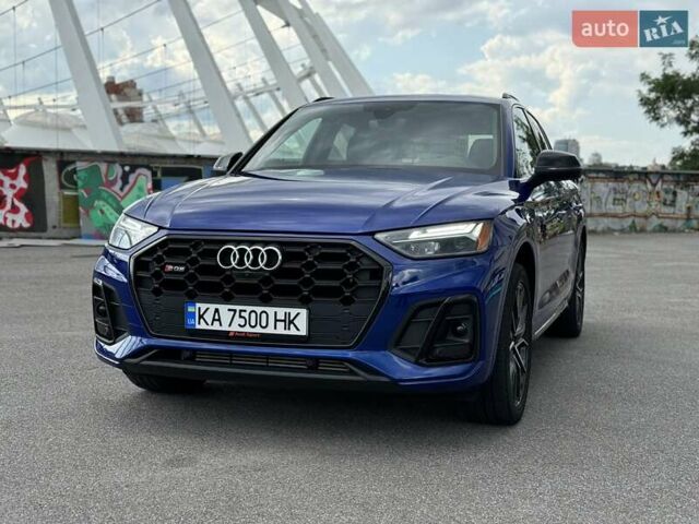 Ауди SQ5 2021 в Киеве на Automoto.ua Синий Ауди SQ5, объемом двигателя 3 л и пробегом 84 тыс. км за 43999 $, фото 2 на Automoto.ua