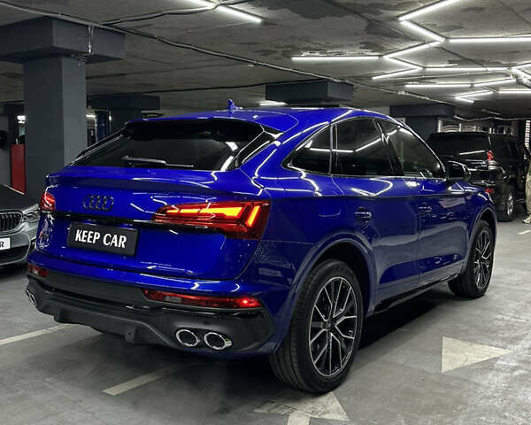 Синий Ауди SQ5, объемом двигателя 3 л и пробегом 56 тыс. км за 45700 $, фото 2 на Automoto.ua