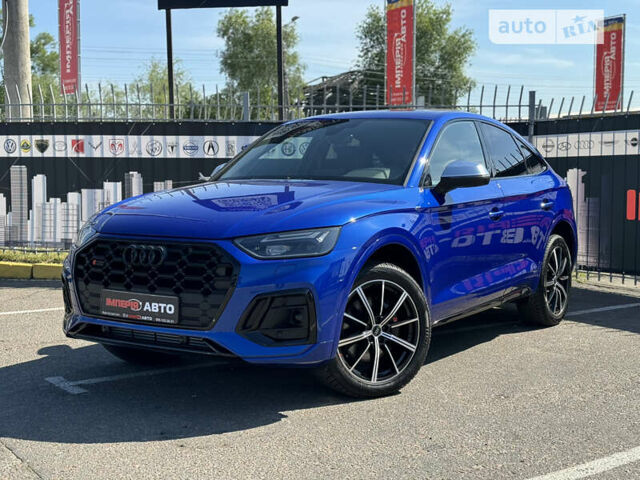 Синій Ауді SQ5, об'ємом двигуна 3 л та пробігом 24 тис. км за 54900 $, фото 1 на Automoto.ua