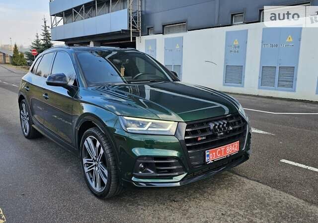 Зелений Ауді SQ5, об'ємом двигуна 3 л та пробігом 56 тис. км за 48500 $, фото 1 на Automoto.ua