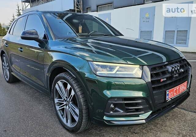 Зелений Ауді SQ5, об'ємом двигуна 3 л та пробігом 56 тис. км за 48500 $, фото 4 на Automoto.ua