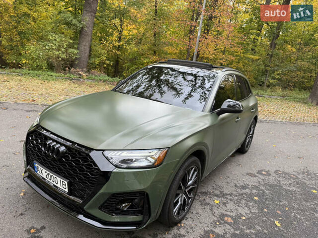 Ауди SQ5 2023 в Харькове на Automoto.ua Зеленый Ауди SQ5, объемом двигателя 3 л и пробегом 55 тыс. км за 59700 $, фото 1 на Automoto.ua