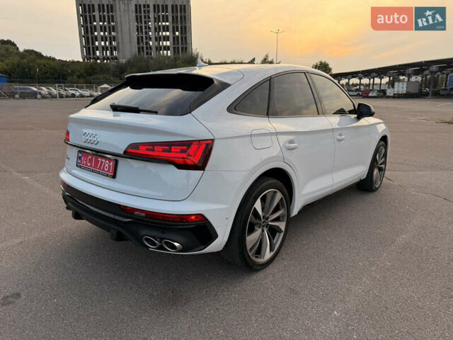 Белый Ауди SQ5 Sportback, объемом двигателя 3 л и пробегом 37 тыс. км за 52000 $, фото 3 на Automoto.ua