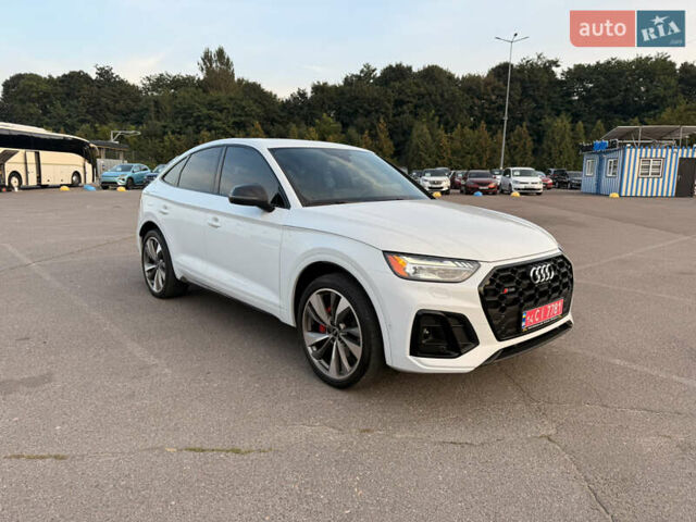 Белый Ауди SQ5 Sportback, объемом двигателя 3 л и пробегом 37 тыс. км за 52000 $, фото 1 на Automoto.ua