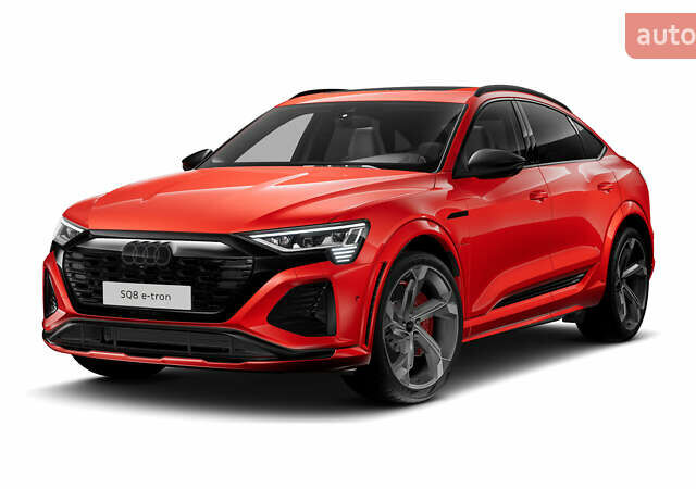 Красный Ауди SQ8 Sportback e-tron, объемом двигателя 0 л и пробегом 27 тыс. км за 72000 $, фото 7 на Automoto.ua