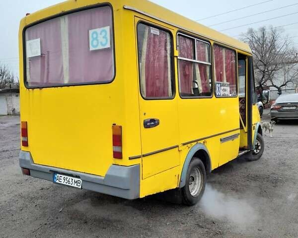 Желтый БАЗ 22154, объемом двигателя 2.46 л и пробегом 30 тыс. км за 2800 $, фото 2 на Automoto.ua
