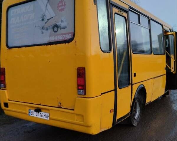 Желтый БАЗ А 079 Эталон, объемом двигателя 5.7 л и пробегом 476 тыс. км за 4000 $, фото 3 на Automoto.ua