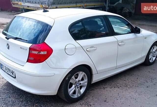 БМВ 1 Серия 2009 в Лубнах на Automoto.ua Белый БМВ 1 Серия, объемом двигателя 2 л и пробегом 205 тыс. км за 7000 $, фото 6 на Automoto.ua