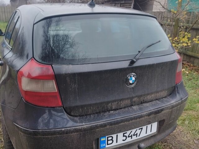 Чорний БМВ 1 Серія, об'ємом двигуна 2 л та пробігом 270 тис. км за 4000 $, фото 6 на Automoto.ua