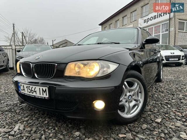 Черный БМВ 1 Серия, объемом двигателя 1.6 л и пробегом 280 тыс. км за 4900 $, фото 1 на Automoto.ua