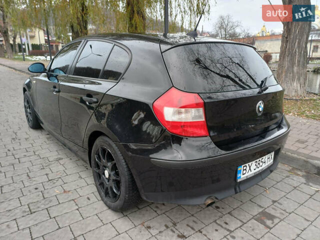 Черный БМВ 1 Серия, объемом двигателя 1.6 л и пробегом 296 тыс. км за 4700 $, фото 3 на Automoto.ua