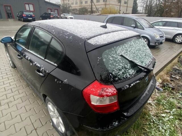 Черный БМВ 1 Серия, объемом двигателя 2 л и пробегом 200 тыс. км за 3500 $, фото 4 на Automoto.ua