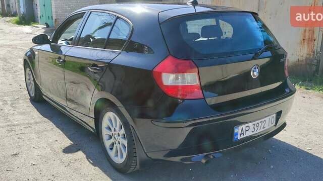 Черный БМВ 1 Серия, объемом двигателя 1.6 л и пробегом 124 тыс. км за 5800 $, фото 1 на Automoto.ua