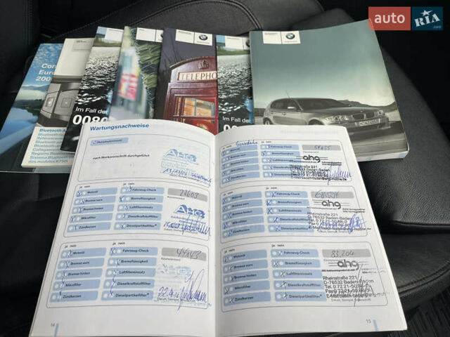 Черный БМВ 1 Серия, объемом двигателя 2 л и пробегом 229 тыс. км за 7750 $, фото 34 на Automoto.ua